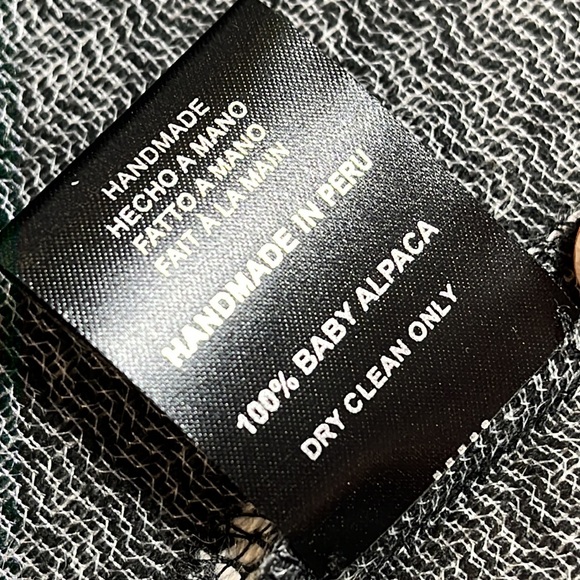 A Peace Treaty 100% Baby Alpaca Handmade in Peru Wrap Skirt size XS-S 🦙 - Picture 6 of 16